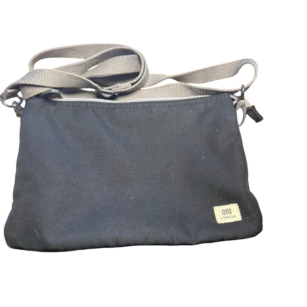 ORI London Carnaby XL Crossbody Bag Black 9"x 6"